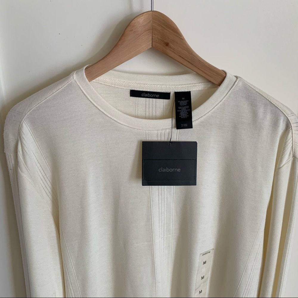 NWT Claiborne Long Sleeve Shirt, M